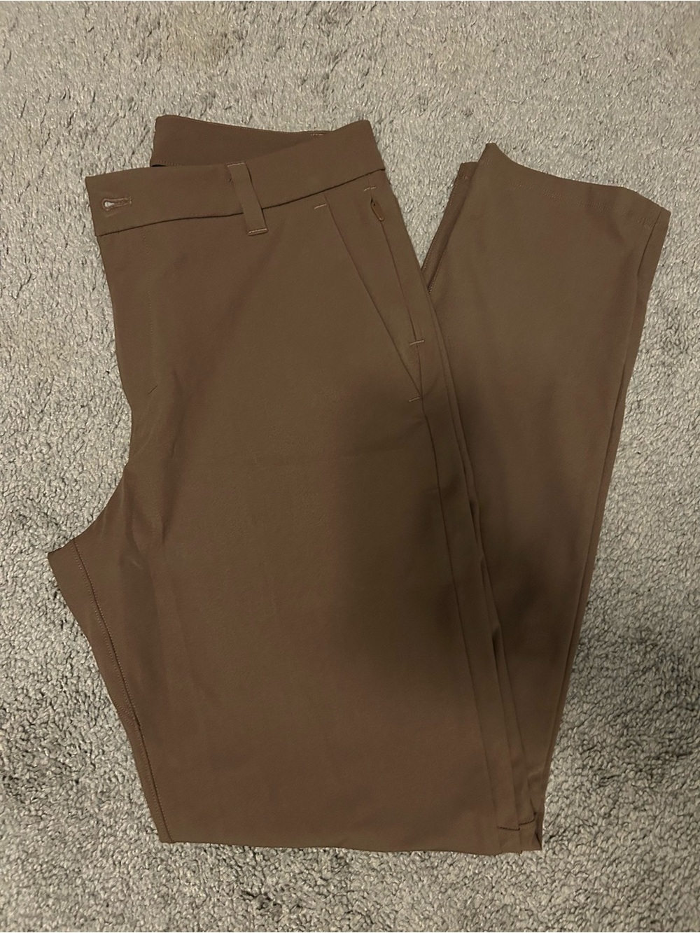 Lululemon Men's Brown Stretch Dress Pants 30 Waist!!